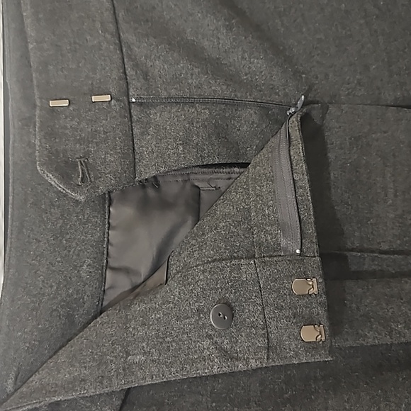 Loft Women's Dark Gray Business Trousers Size 12 - Picture 7 of 13